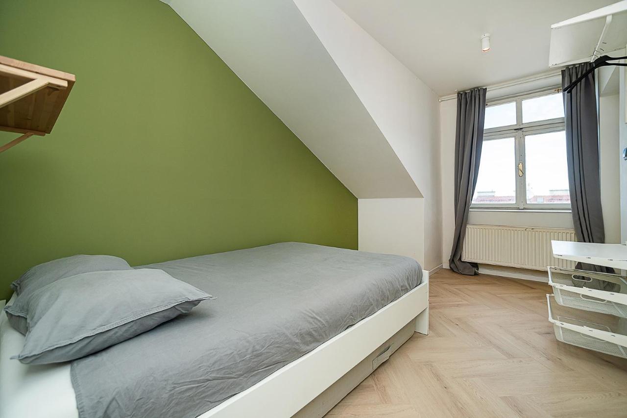 Big 4-Bedroom Flat, Terrace With Great Vitkov View Прага Екстериор снимка